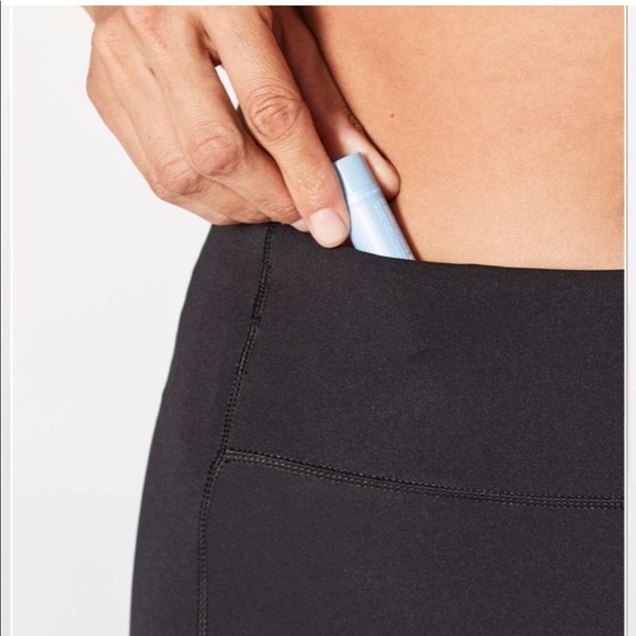 Lululemon Speed Up Crop athletic leggings tights black - Picture 2 of 12